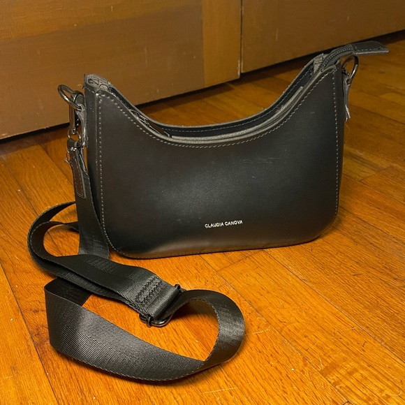 Claudia Canova black shoulder bag - Picture 1 of 4